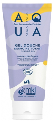 MKL Green Nature Aqua Gel Douche Nettoyant Peaux Sèches Bio 100 ml 