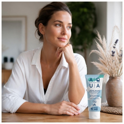 MKL Green Nature Aqua Crème Mains Réparatrice Peaux Sèches Bio 50 ml