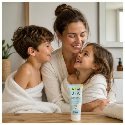 MKL Green Nature Aqua Crème Famille Hydratante Peaux Sèches Bio 100 ml 