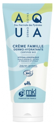 MKL Green Nature Aqua Crème Famille Hydratante Peaux Sèches Bio 100 ml 