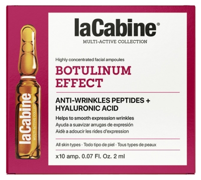 Lacabine Botox-Like Botulinum Effect 10 Ampoules.