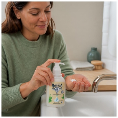 Le Petit Marseillais Crème Lavante Mains au Lait Toutes Peaux 300 ml