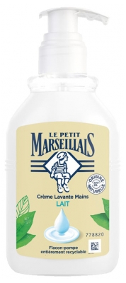Le Petit Marseillais Crème Lavante Mains au Lait Toutes Peaux 300 ml