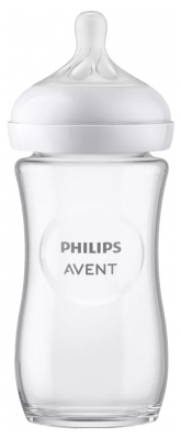 Avent Biberon à Réponse Naturelle - en Verre - 240 ml
