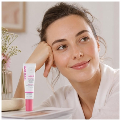 Topicrem HYDRA+ Éclat Contour des Yeux - Yeux Sensibles 15 ml