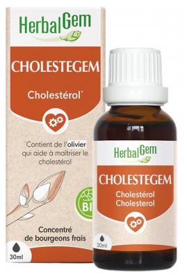 Herbalgem Cholestegem Bio Complexe de Gemmothérapie Concentrée 30 ml