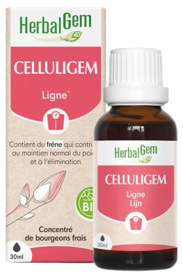 Herbalgem Celluligem Bio Complexe Minceur de Gemmothérapie Concentrée 30 ml