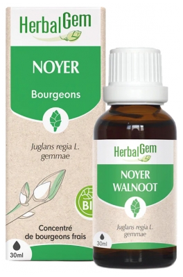 Herbalgem Noyer Bio Macérats-Mères de Gemmothérapie Concentrée 15 ml