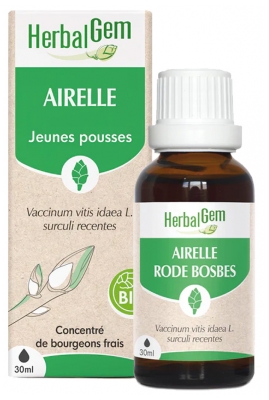 Herbalgem Airelle Bio Macérats-Mères de Gemmothérapie Concentrée 30 ml