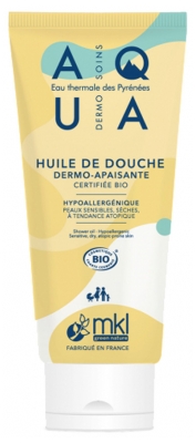 MKL Green Nature Aqua Huile de Douche Apaisante Peaux Sèches Bio 100 ml 
