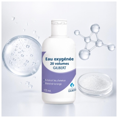 Gilbert Eau Oxygénée 20Vol - 125 ml