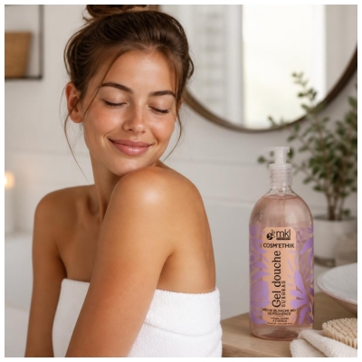MKL Green Nature Cosm'Ethik Gel Douche Pêche Blanche Bio 1 L