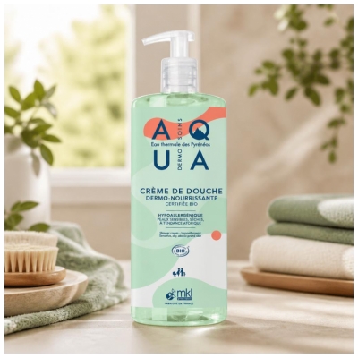 MKL Green Nature Aqua Crème de Douche Nourrissante Peaux Sèches Bio 1 L