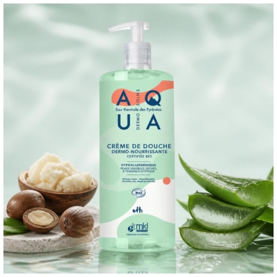 MKL Green Nature Aqua Crème de Douche Nourrissante Peaux Sèches Bio 1 L
