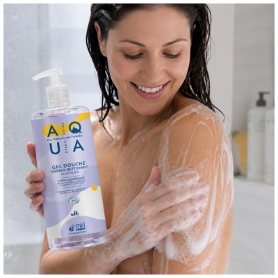 MKL Green Nature Aqua Gel Douche Nettoyant Peaux Sèches Bio 1 L
