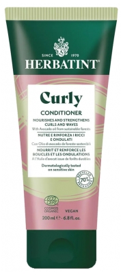 Herbatint Après-Shampoing Curly Cheveux Ondulés Bouclés 200 ml