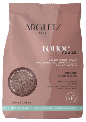Argiletz Argile Rouge Ultra Ventilée 200 g