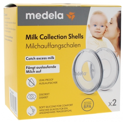 Medela Coupelles Recueil-Lait - Lot de 2