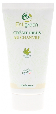 Estigreen Crème Pieds Secs Chanvre 50 ml