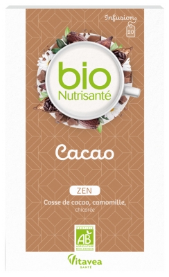 Vitavea Biosnutrisanté - Infusion Cacao - Zen - 20 Sachets