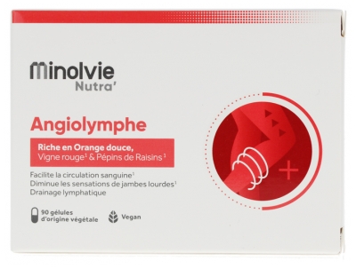Minolvie Nutra' Angiolymphe 90 Gélules