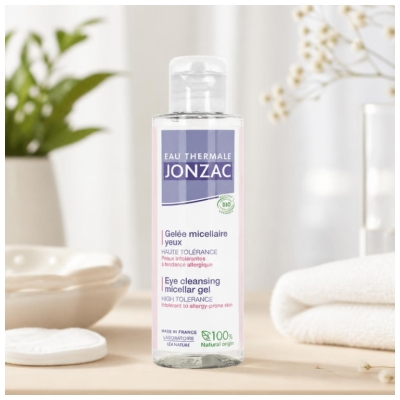 Eau Thermale Jonzac Gelée Micellaire Yeux Peaux Intolérantes Bio100 ml