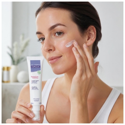 Eau Thermale Jonzac REactive Control Crème Légère Apaisante Peaux Intolérantes Bio 40 ml 