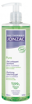 Eau Thermale Jonzac Pure Gel Nettoyant Purifiant Peaux Acnéiques Bio 500 ml