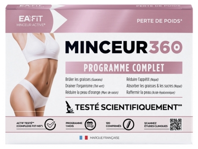 Eafit Minceur Active Minceur 360 120 Comprimés