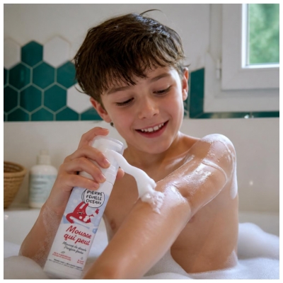 Pierre Feuille Ciseaux Mousse de Douche - Fraise 150 ml