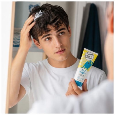Pierre Feuille Ciseaux Pâte Coiffante Bleue 75 ml