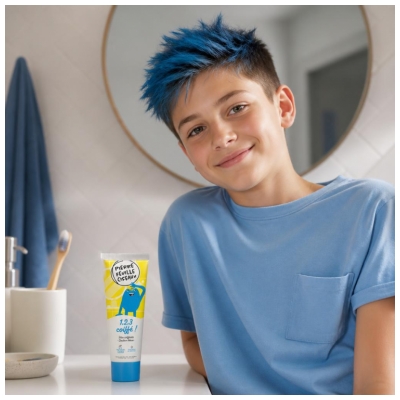 Pierre Feuille Ciseaux Pâte Coiffante Bleue 75 ml