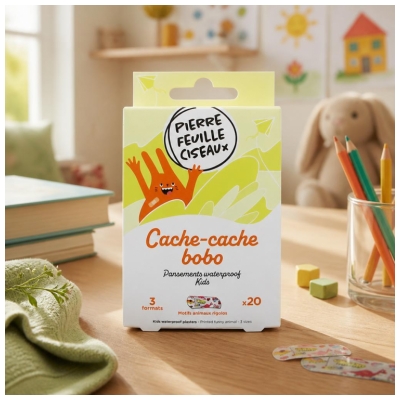 Pierre Feuille Ciseaux Pansements Waterproof Kids Animaux 20 Pansements
