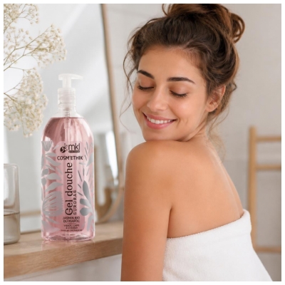 MKL Green Nature Cosm'Ethik Gel Douche Jasmin Bio du Maroc 1 L