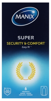 Manix Super 6 Préservatifs