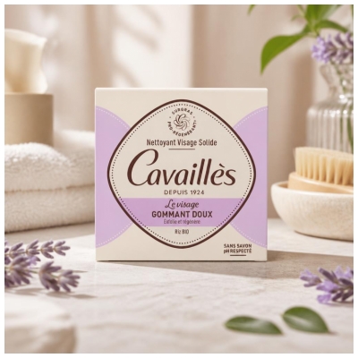 Rogé Cavaillès Nettoyant Solide Gommage Doux Visage 70 g