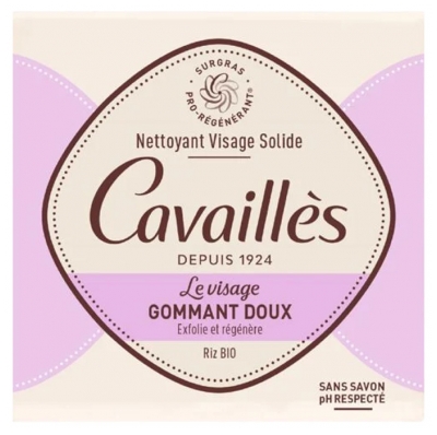 Rogé Cavaillès Nettoyant Solide Gommage Doux Visage 70 g