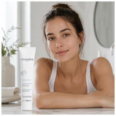 Onagrine Visibly Pure Fluide Jour Perfecteur Peaux Normales à Mixtes 40 ml