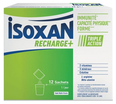 Isoxan Recharge+ Pdr 12 Sachets à Dissoudre
