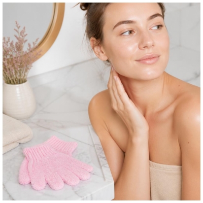 Brushworks Gants Spa Exfoliants Corps