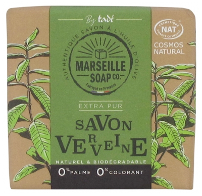 Tadé Marseille Soap - Savon Verveine Certifié Cosmos Nat - 100 g
