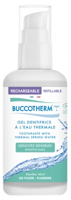 Buccotherm Gencives Sensibles Fluor Bio Flacon Rechargeable 100 ml