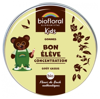 Biofloral Enfants Bon Élève Gommes Bio 45 g