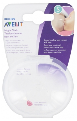 Avent Scf153/01 Lot de 2 Protège-Mam - Petite Taille