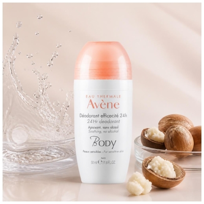 Avène Body Déodorant Efficacité 24H Peaux Sensibles 50 ml