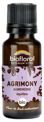 Biofloral 01 Agrimony Aigremoine Granules Bio 19,5 g