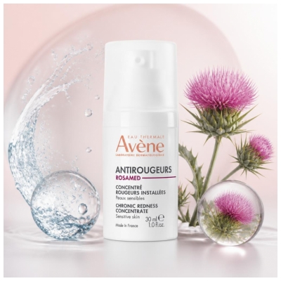 Avène Antirougeurs Rosamed Concentré Rougeurs Installées Peaux Sensibles 30 ml