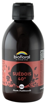 Biofloral Suédois 40° Bio 300 ml - Remèdes Traditionnels