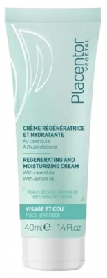 Placentor Végétal Crème Régénératrice Hydratante Peaux Sèches 40 ml