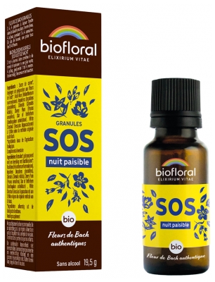 Biofloral SOS Nuit Paisible Granules Bio 19,5 gr